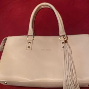 Kelly Tooke cream leather bag
